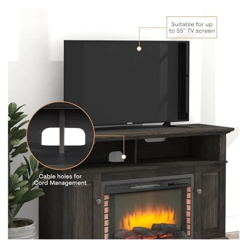 48 Inch Electric Fireplace Tv Cabinet O572744