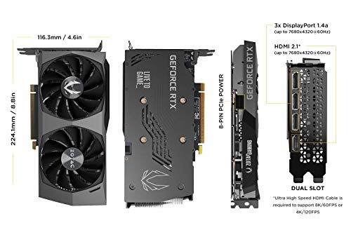 GeForce RTX 3060 12GB GDDR6 Graphics Card J8953