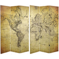 6 ft. Tall Canvas Room Divider - 3 Panel W839539