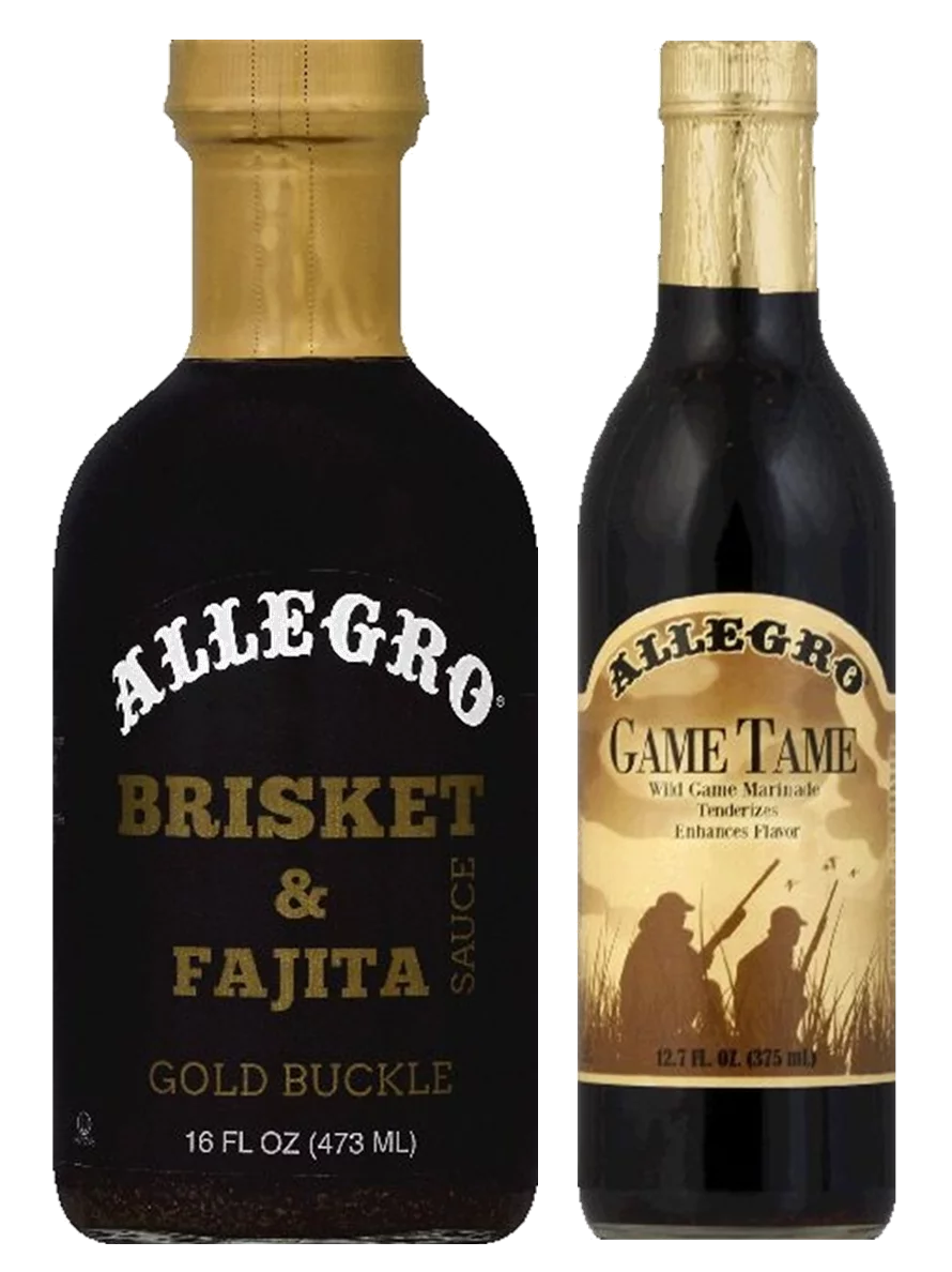 Variety 2-Pack Brisket & Fajita Sauce and Wild Game Marinade W983103