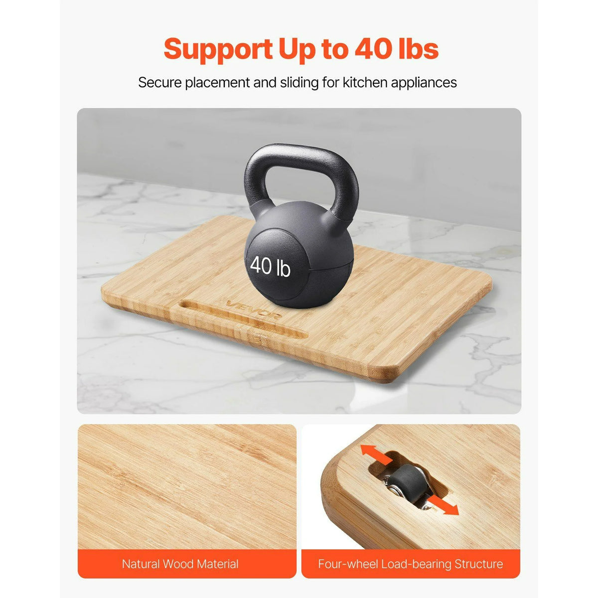 Under-Cabinet Sliding Tray Organizer B661