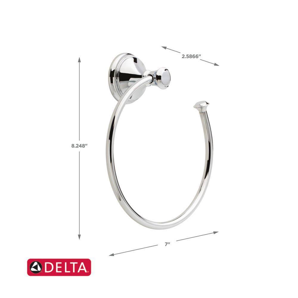 5 Piece Polished Chrome Bathroom Hardware Set N3310