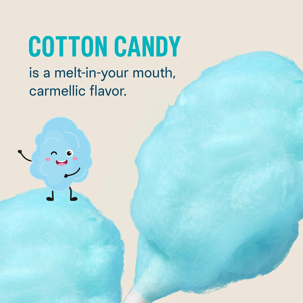 Cotton Candy Hydration Powder Packets Electrolyte Drink Mix Non-GMO 8 Servings Pack of 2 B976377