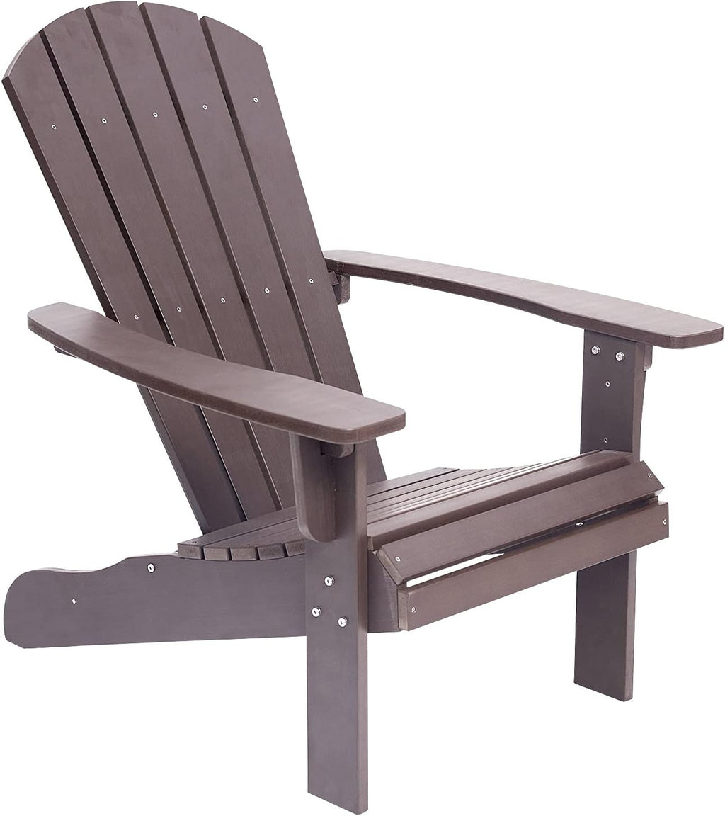 Plastic Adirondack Chair Weather Resistant D15868