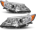 Headlight Assembly with Chrome Housing Clear Lens U3102