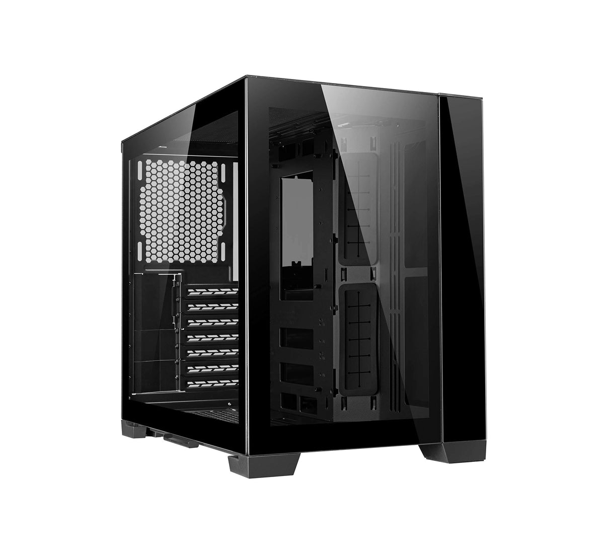 Black Midi-Tower Case V4606