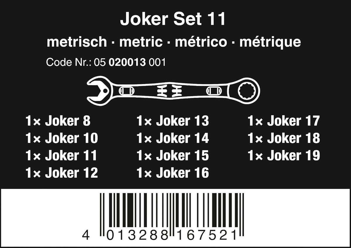11 Piece Combination Wrench Set R610
