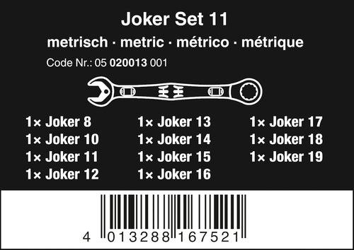 11 Piece Combination Wrench Set R610