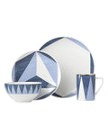 Blue 4 Piece Place Setting T467
