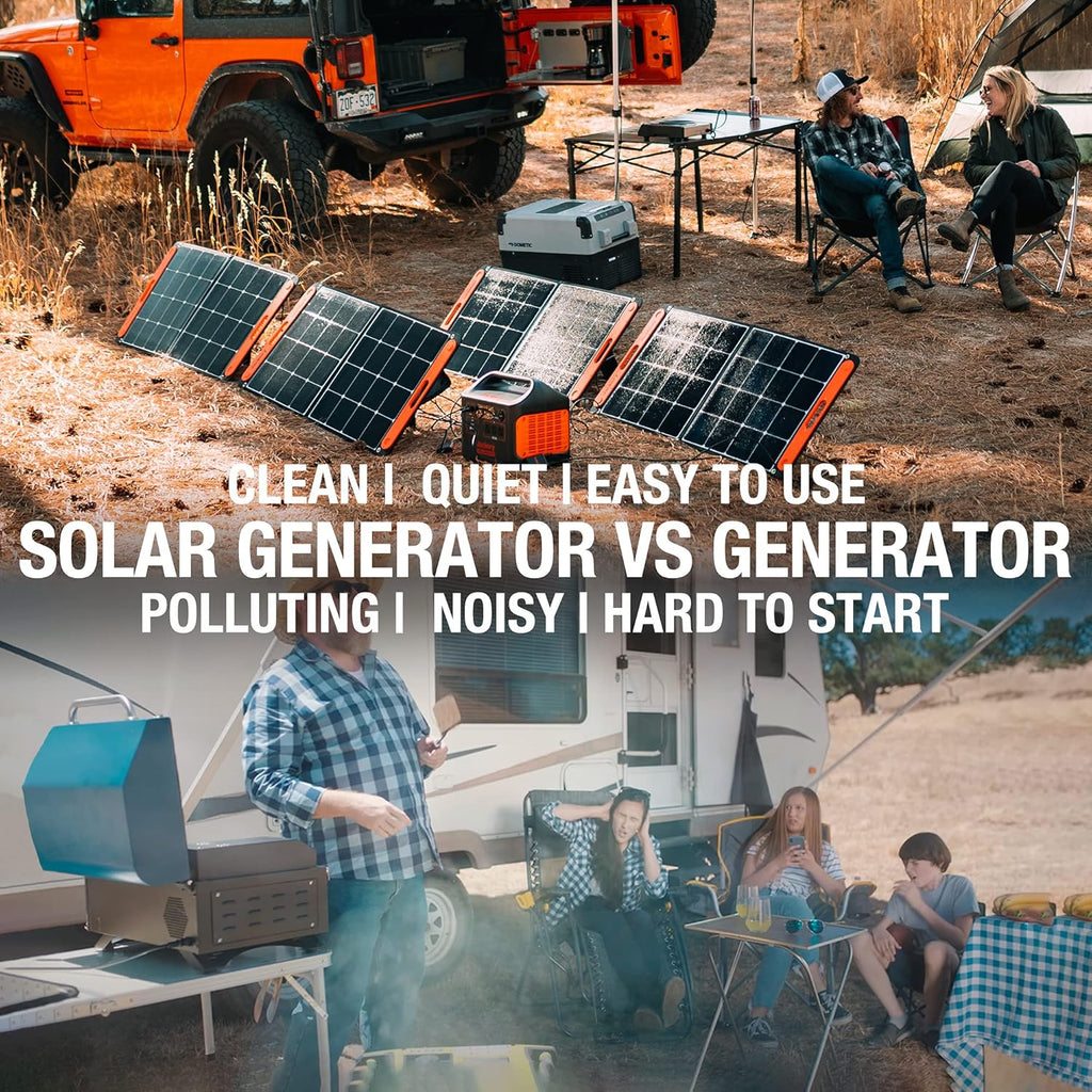 1800W Solar Generator with 3 AC Outlets O606