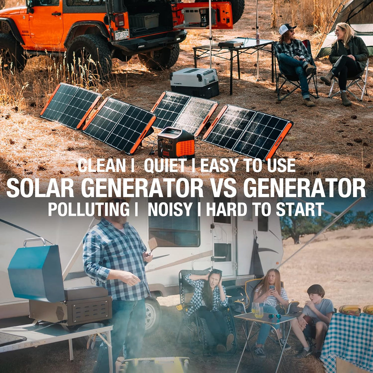 1800W Solar Generator with 3 AC Outlets O606
