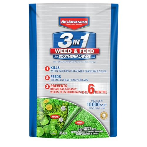 3-In-1 Weed and Feed Granules 25 lb P497