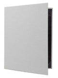 Casebound Menu 8.5 x 14 Legal Size Metallic Silver S18869