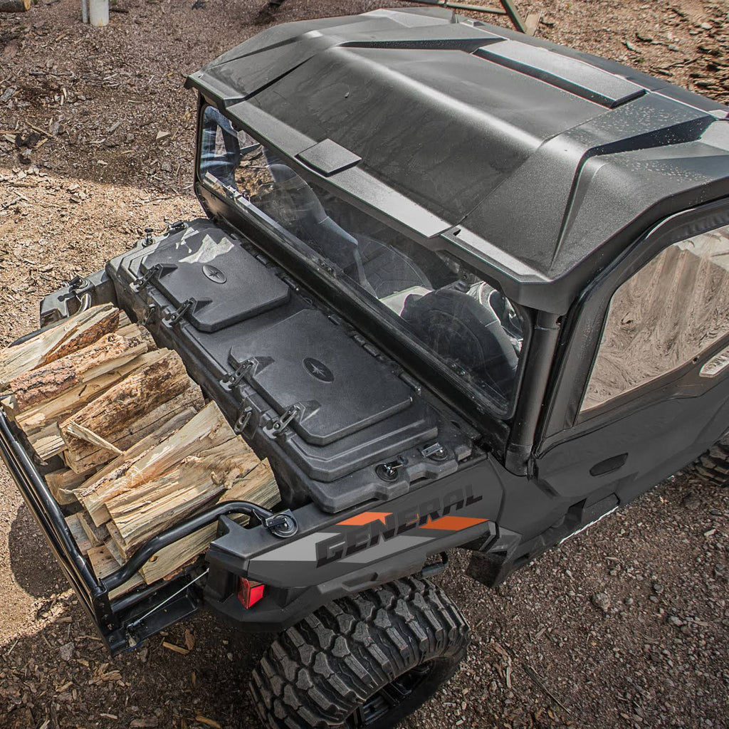 Black Plastic Rear Cargo Box R817