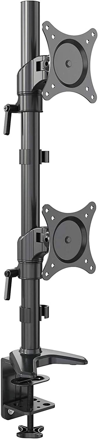 Vertical Dual Monitor Mount, 15-27 Height Adjustable Z870325