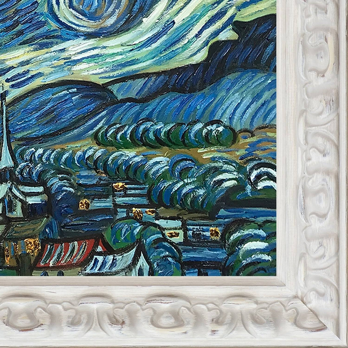 Medium Hand Painted Oil Reproduction D452