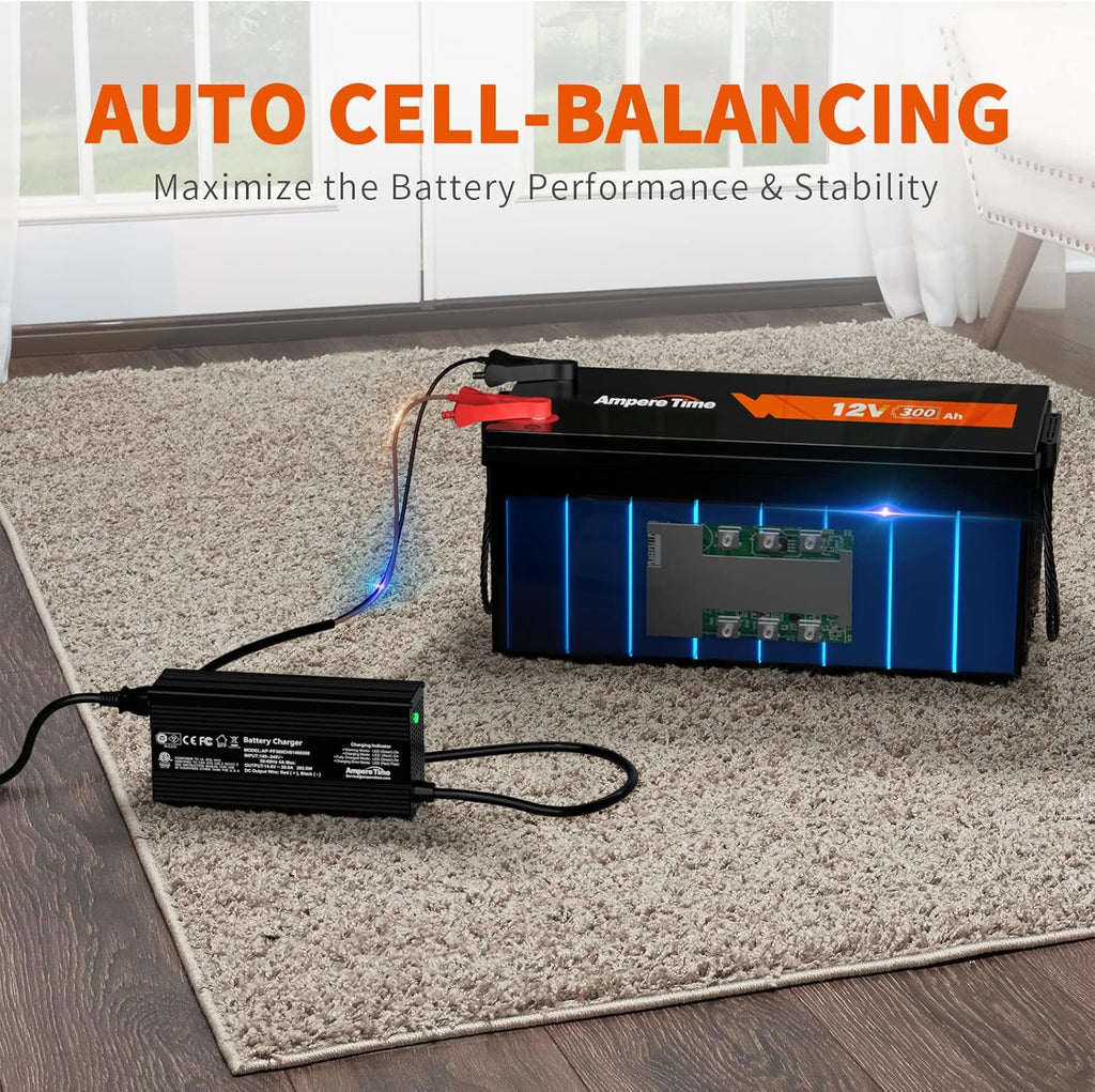 12V 300Ah LiFePO4 Battery with 20A Charger R2891