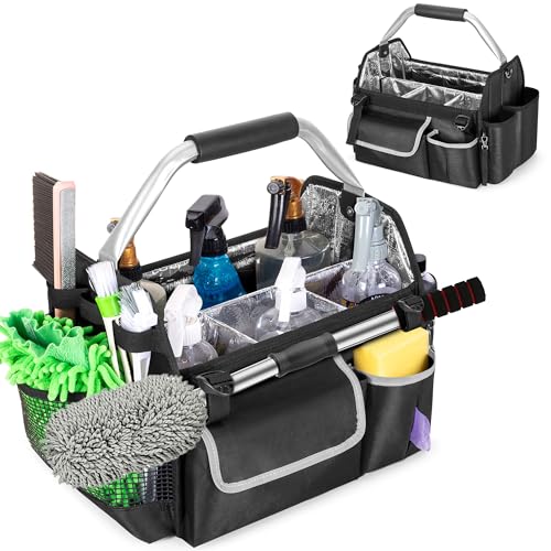 Collapsible Car Care Bag with Handle & Shoulder Strap V9956