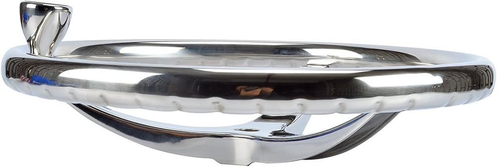 Stainless Steel Boat Steering Wheel 3 Spoke 13-1/2 Dia E37725