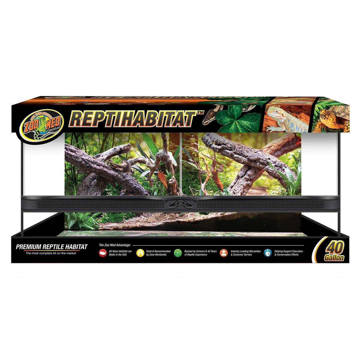 40 Gallon Double Door Terrarium Y715566