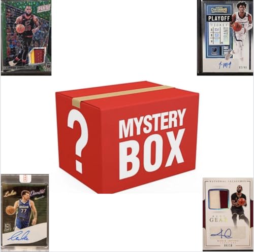 25 Cards Basketball Sports Card Mystery Pack with Autograph or Relic Cards W956