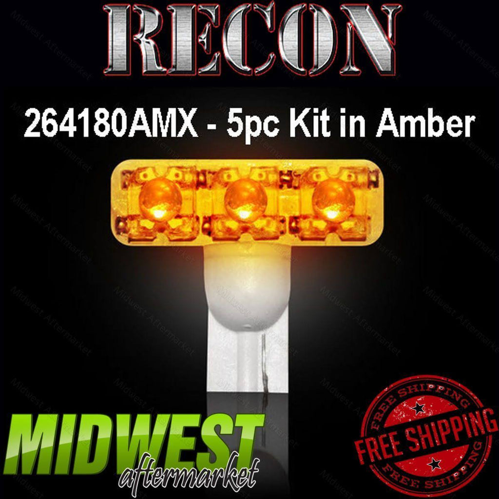 Amber 1-Watt LED Cab Light Bulbs I67155