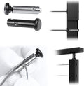 Black Cable Railing Kit 10Set 1/8 Turnbuckle Tensioner G99256