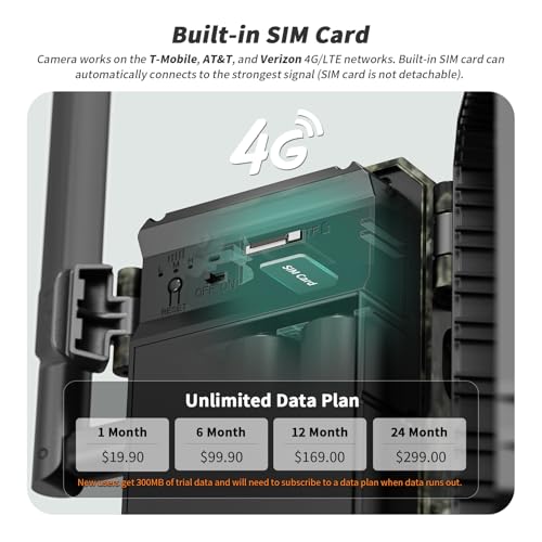 4G LTE Cellular Trail Camera with Live Streaming and Solar A329693