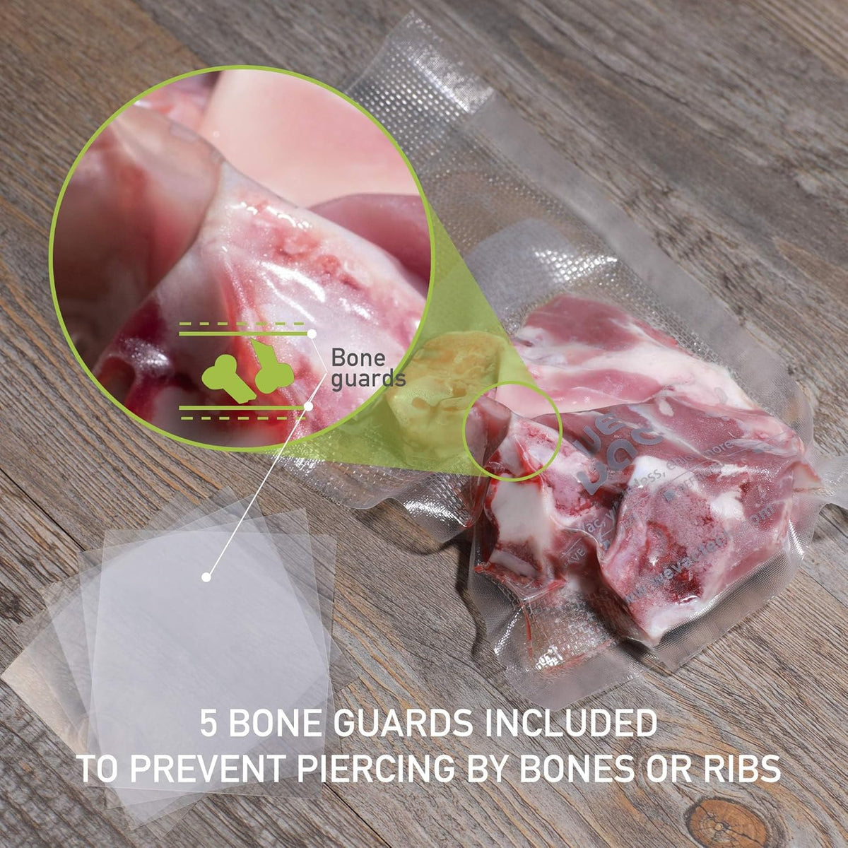8x50 Rolls 2 pack Vacuum Sealer Bags E9589