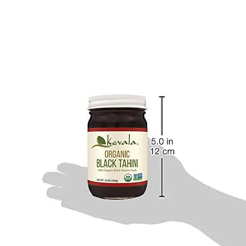 Organic Black Sesame Tahini 12oz (3 Pack) Y880460