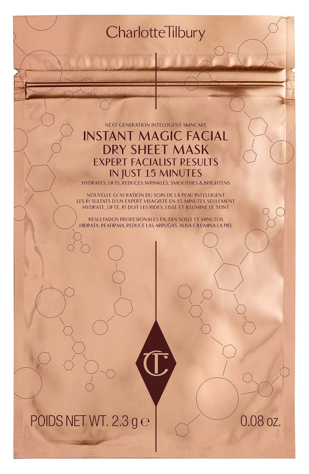Instant Magic Facial Dry Sheet Mask 4-Pack E586317