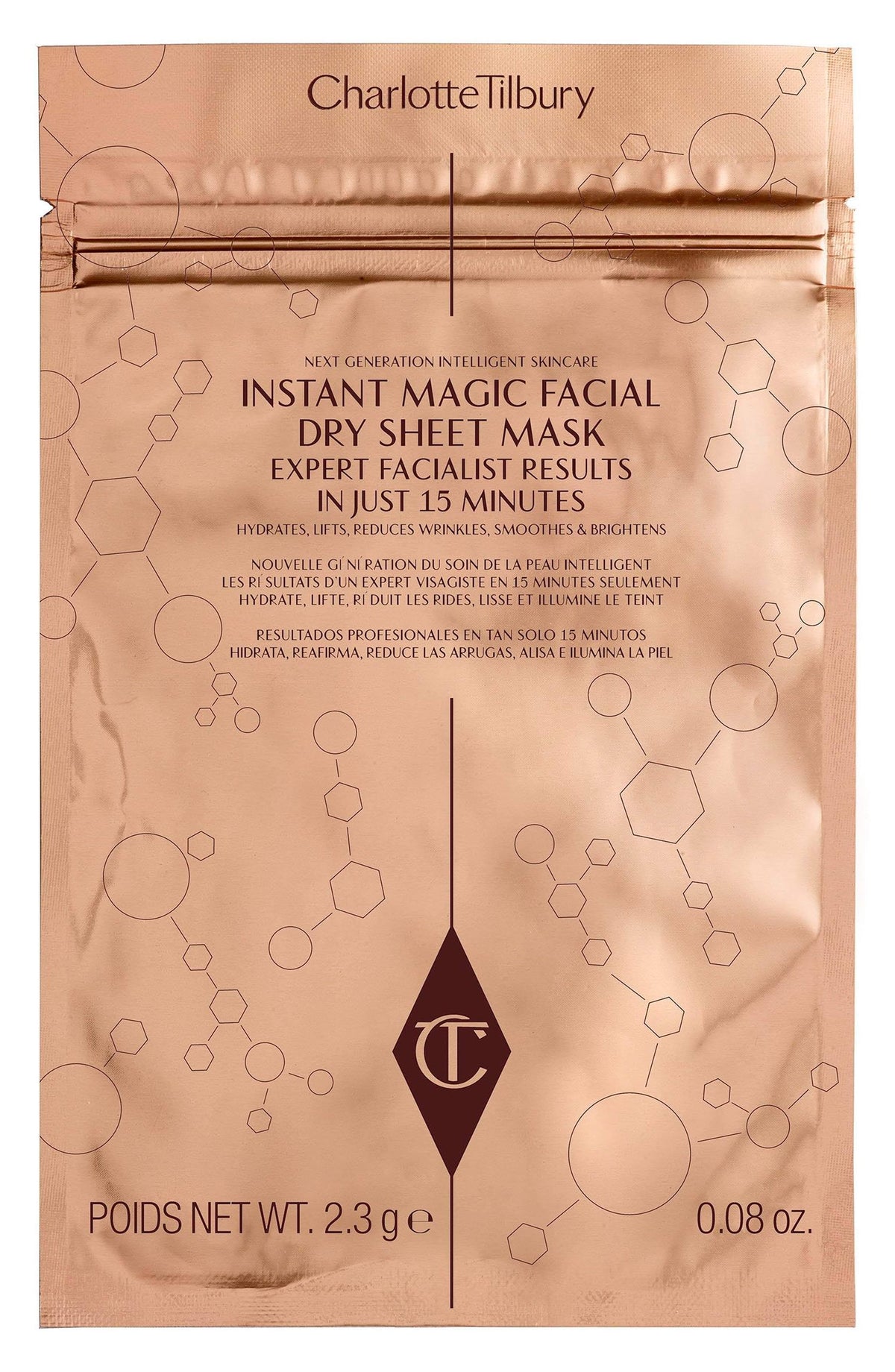 Instant Magic Facial Dry Sheet Mask 4-Pack E586317