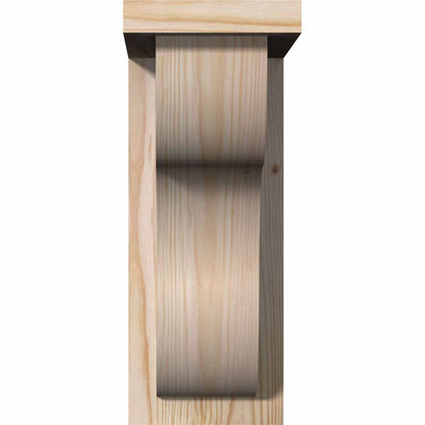 Carmel Smooth Corbel with Backplate E218133