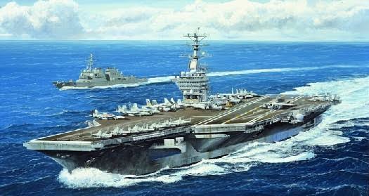1/700 USS Nimitz CVN-68 Aircraft Carrier 2005 O7591