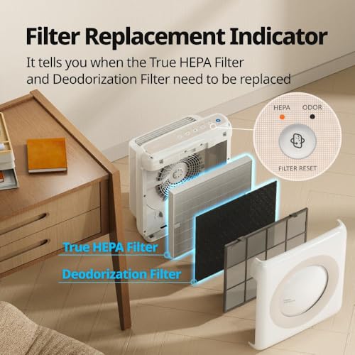 White True HEPA Air Purifier L665