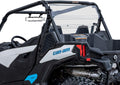 Heavy-Duty Rear Windshield 1/4 Thick Clear Polycarbonate D856