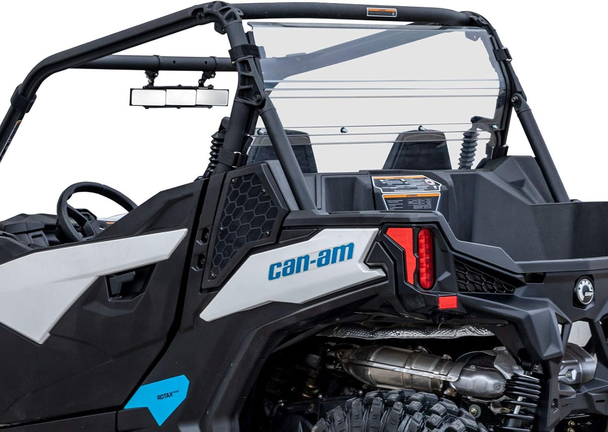 Heavy-Duty Rear Windshield 1/4 Thick Clear Polycarbonate D856
