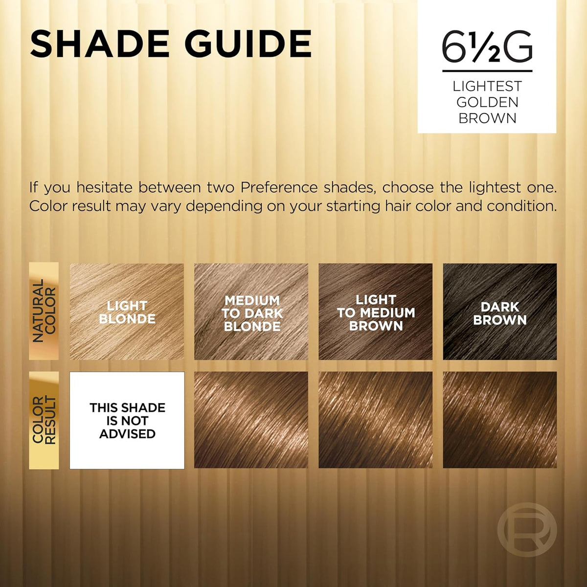 Lightest Golden Brown Permanent Hair Color, Pack of 2 S586813