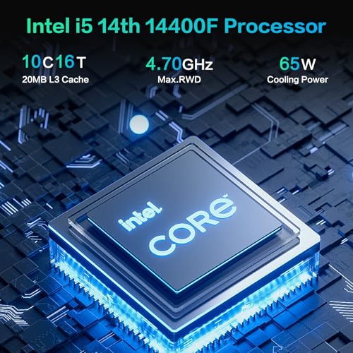 Intel Core i5 14400F RTX 4060 32GB RAM 1TB SSD Tower Computer H95267