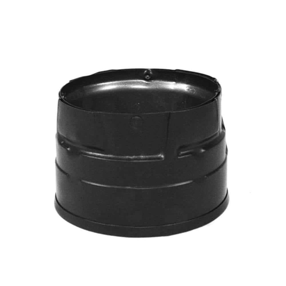 3 in. PelletVent Clean-Out Tee Cap Silver H8882