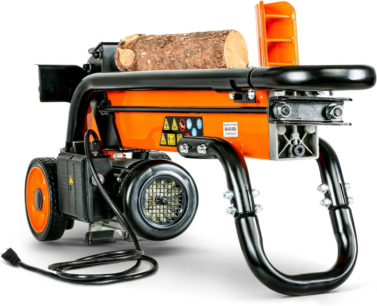 Electric Portable 6 Ton Log Splitter with Steel Wedge W8240
