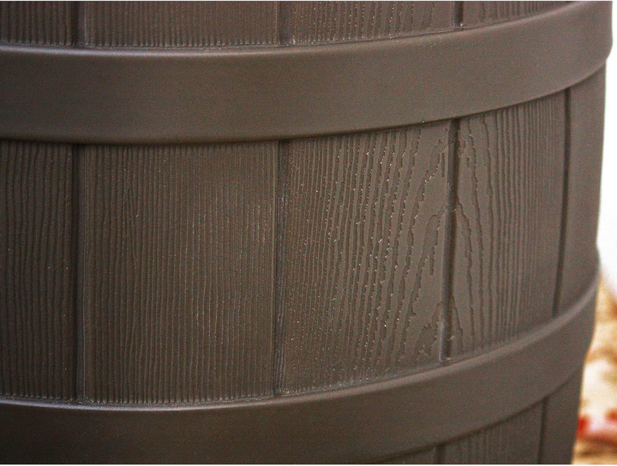 50 Gallon Plastic Rain Barrel with Brass Spigot (5 Pack) N4976
