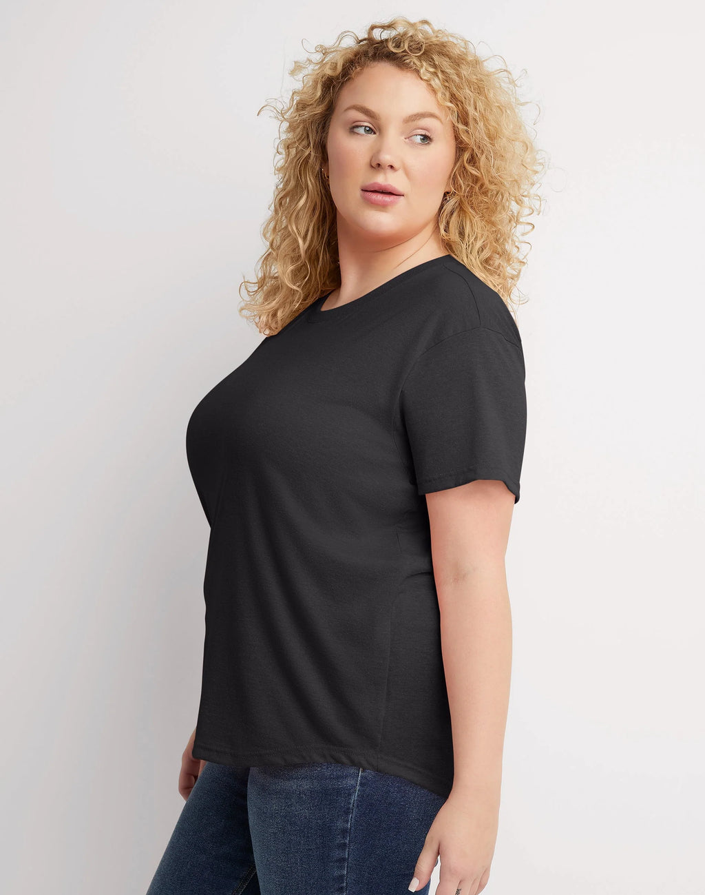 Women's Tri-Blend T-Shirt Relaxed Fit Plus Size R273