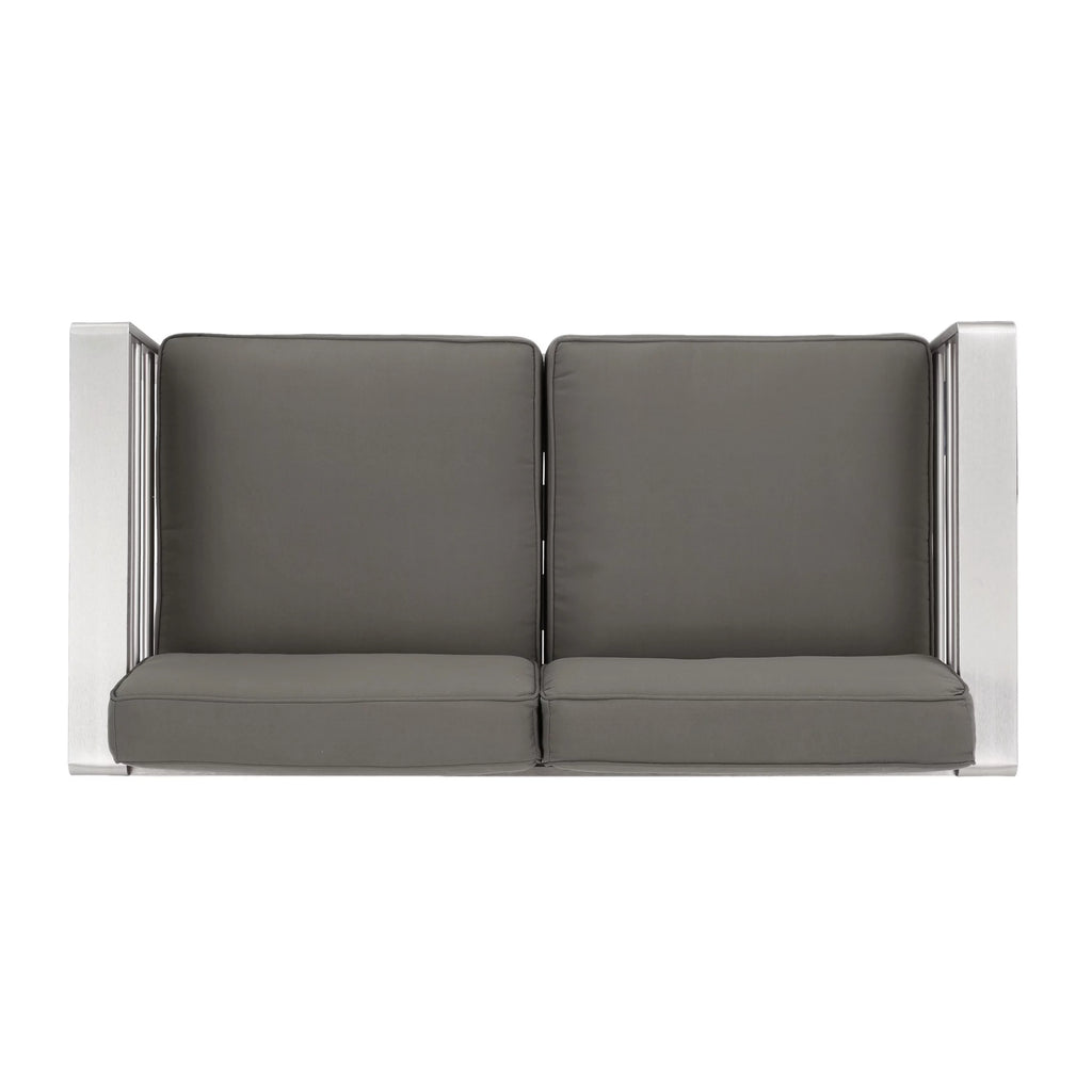 7-Seater Aluminum Patio Sofa Set with Coffee Table K8674