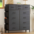 12 Drawer Fabric Dresser N251