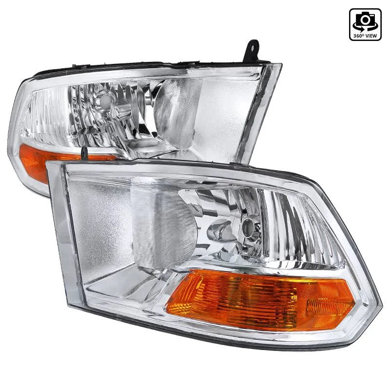 Chrome Crystal Headlights K731122