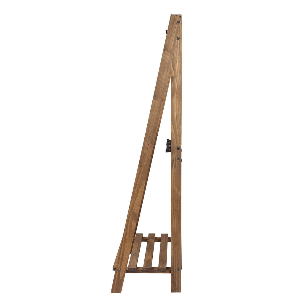 Brown Solid Wood Hall Tree E285