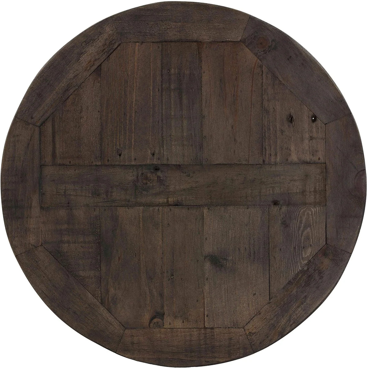 Solid Reclaimed Wood End Table Q107