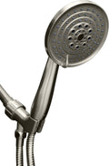 Brushed Nickel Hand Held Shower Head with Stainless Steel Hose, Pack of 2 Q77605