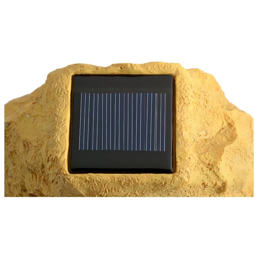 Set of 3 Solar Sandstone Rock Spot Lights K79409